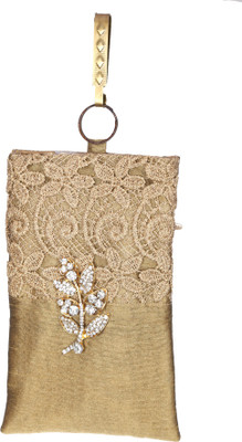 

Mahadev Exports Diamond Hooked Mobile Pouch Haf Haf Gold Mobile Pouch(Gold)