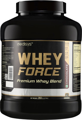 

Medisys Whey Force 2 Kg Whey Protein(2 kg, Chocolate)
