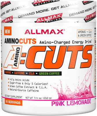 

ALLMAX NUTRITION A=Cuts Nutrition Drink(210 g, PINK LEMONADE Flavored)