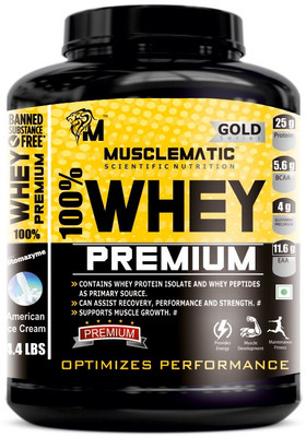 

Musclematic PREMIUM Whey Whey Protein(2 kg, American Icecream)