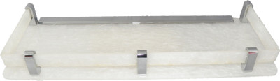 

Fortune Acrylic Perfume Rack / Shampoo, Soap, Lotion, Beauty Products Storage Shelf Acrylic Wall Shelf(Number of Shelves - 1, White)