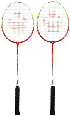 

Cosco CB-300 Multicolor Strung Badminton Racquet(G5 - 3 Inches, 105 g)