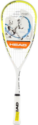 

Head Microgel Blast White, Green Strung Squash Racquet(150 g), Green;white