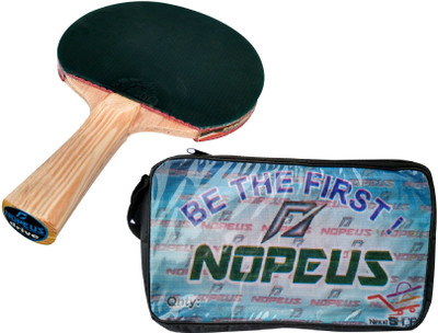 

NOPEUS DRIVE PEACOCK G TABLE TENNIS RACQUET Red, Green Table Tennis Racquet(Weight - 172 g), Green;red