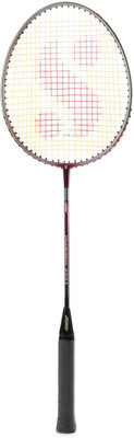 

Silver's Power Wind Red, Black Strung Badminton Racquet(G4 - 3.25 Inches, 95 g), Black;red