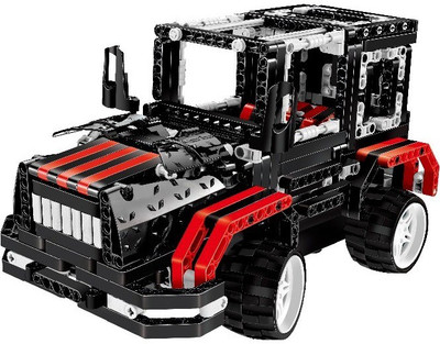 

Emob DIY 503 Pcs Black Knight Bee 3D Blocks Set Model Learning Game Remote Control Car Toys(Multicolor)