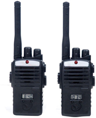

HALO NATION Police Style Walkie Talkie With Time Display Good Range and Clear voice
