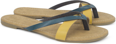 

People Women NAVY/YELLOW Flats