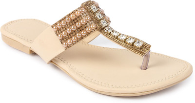 

Nayra Creations Women Gold Flats