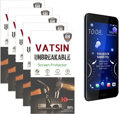 

Vatsin Impossible Screen Guard for HTC U 11, Transparent
