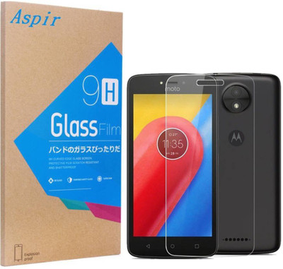 Aspir Tempered Glass Guard for Motorola Moto C Plus(Pack of 1)
