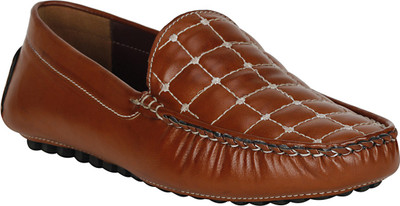 

KOXKO Dot Driving Shoes For Men(Tan