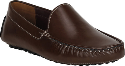 

KOXKO Dot Driving Shoes For Men(Brown