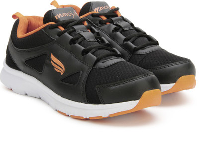 

Mmojah Energy-34 Running Shoes For Men(Black, Black/orange