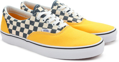 

Vans ERA Sneakers For Men(Multicolor, (2-tone check) citrus/true white