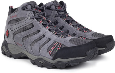 

Columbia NORTH PLAINS II WATERPROOF MID Hiking/Trekking For Men(Grey, 89