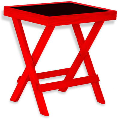 

Netwood Designer RED Solid Wood Side Table(Finish Color - RED)
