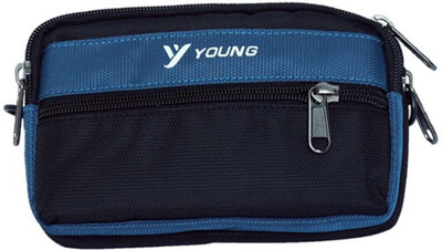 

Young Men Casual Blue, Black Cotton Sling Bag, Black;blue