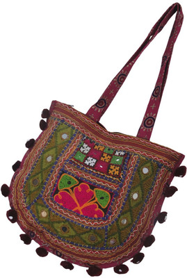 

ALAR Girls Casual Multicolor Cotton Shoulder Bag