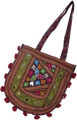 

ALAR Girls Casual Multicolor Cotton Shoulder Bag