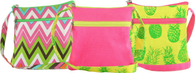 

Vivinkaa Women Casual Multicolor Canvas Sling Bag