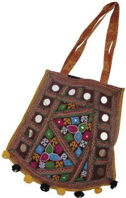 

ALAR Girls Casual Multicolor Cotton Shoulder Bag