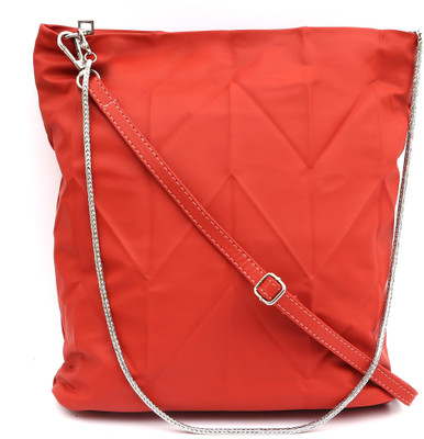 

Pepgirls Girls Evening/Party Red Leatherette Sling Bag