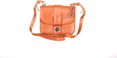 

Mary Anne Women Casual Brown Leatherette Sling Bag