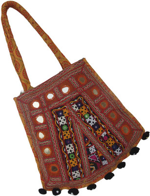 

ALAR Girls Casual Multicolor Cotton Shoulder Bag