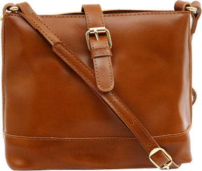 

Pepgirls Girls Formal Tan PU Sling Bag