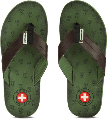 Swiss Military Maharaj 5 Flip Flops at flipkart