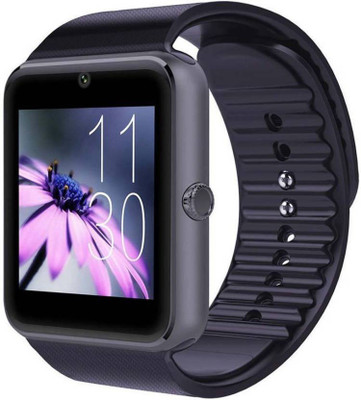 

GLE GT08 Smartwatch(Black Strap Regular)