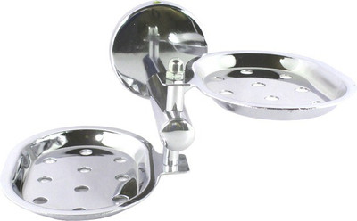 

DECZO Heavy Duty Steel Double Soap Holder(Silver)