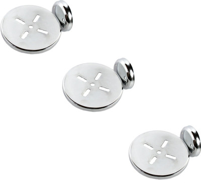 

DECZO Set of 3 Dynamic Stainless Steel Soap Holder(Silver)