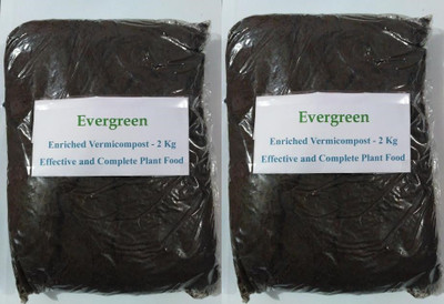 

Evergreen Vermi Compost + Spinach Seeds Soil Manure(4 kg Powder)