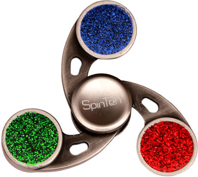 

Montez Spintek Multicolor Metal High Speed Fidget Hand Spinner Toy(Multicolor)