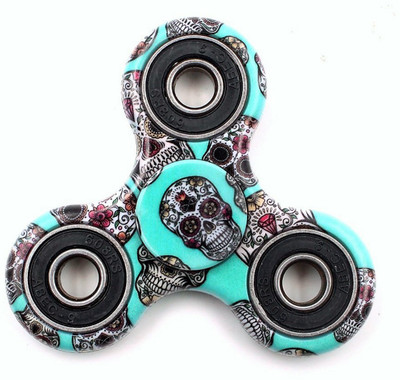 

DISCOUNT RETAIL Camouflage Skull Fidget Spinner(Multicolor)