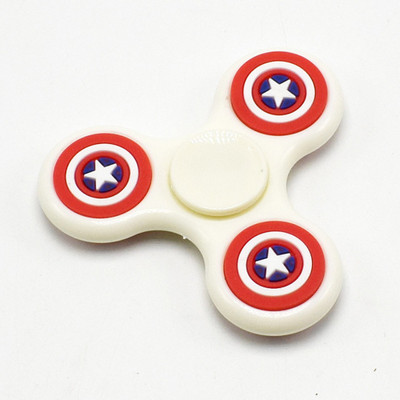 

Awish Captain America Cool Fidget Hand Spinner Toy Relieve Stress And Anxiety – Durable Bearing High Speed, Super Smooth Well Balanced(White)
