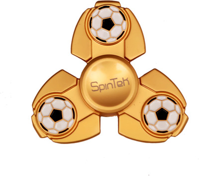 

Montez Spintek CKF Football Metal Fidget Spinner Toy ( Gold)(Multicolor)