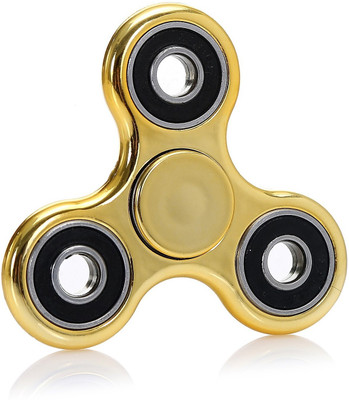 

DISCOUNT RETAIL Gold Chrome Fidget Spinner(Gold)