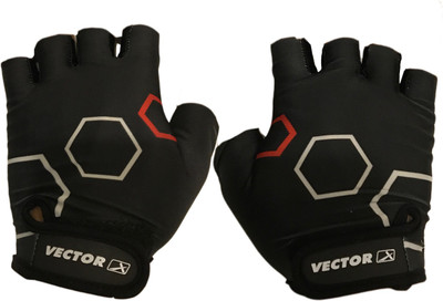 

Vector X Polygon Medium Cycling Gloves (, Black