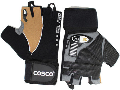 

Cosco Excercise Gel Pro Gym & Fitness Gloves (M, Multicolor)
