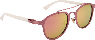 Farenheit Round Sunglasses(Violet) Flipkart