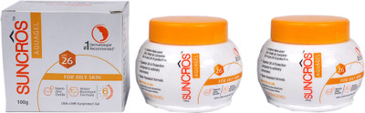 

sunfarma suncros aquagel - SPF 26 PA+++(200 g)