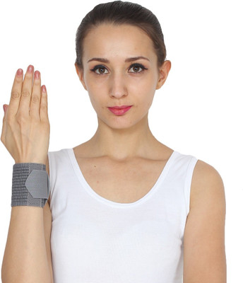 

KS CARE Premium Wrist Wrap Wrist Support (Free Size, Grey)