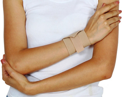 

Optika Superior Wrist Wrap Wrist Support (Free Size, Beige)