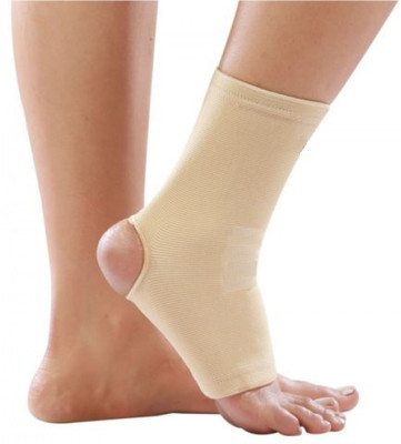 OPTIKA Classic Elastic Tubular Anklet Ankle Support (M, Beige) available at flipkart for Rs.81