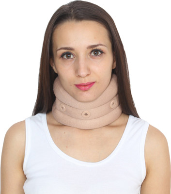 

KS CARE Cervical Soft Collar Neck Support Neck Support (L, Beige)