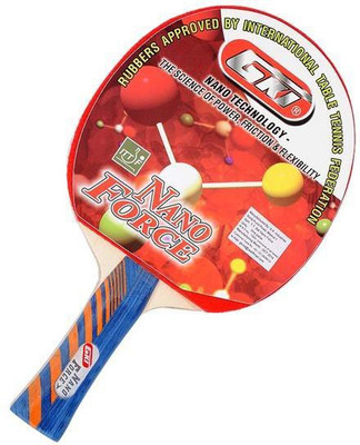 

GKI Nano Force TableTennis Racket Stationary Indoor Table Tennis Table(Mullti Color)