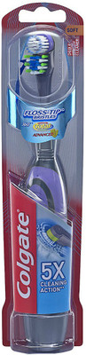 

Colgate 360 Floss-Tip Battery Power (Multicolor) Soft Toothbrush